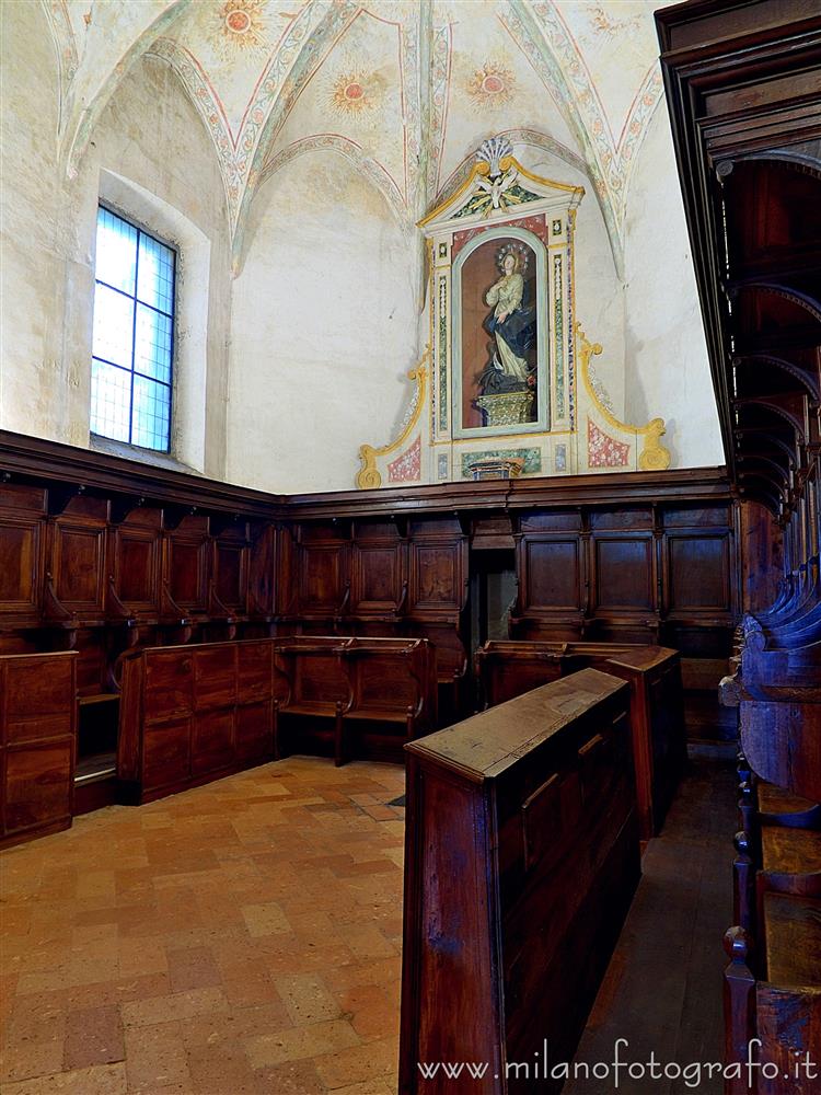 Castelleone (Cremona) - Coro della Chiesa di Santa Maria in Bressanoro